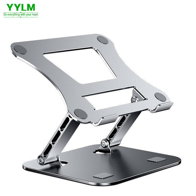 Cooling Stand Tablet - Telefon-Tablet-Ständer Verstellbarer Aluminiumlegierungs-Laptop-Tablet-Ständer bis zu 17
