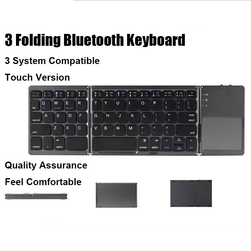 KEBIDUMEI Dreifach faltbare Bl – Android Tablet Gaming Accessories Bewertung und Preis